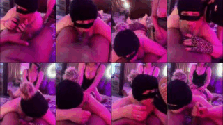 جماعي حفلة نيك جماعي لفحل مصري وثلاث شراميط بينيك فيهم بالدور