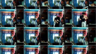 الواد زنق البنت فى مخزن الكمبيوتر وعايز يقلعها البنطلون والبنت بتقوله بس بدل مايجى